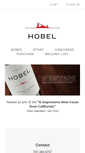 Mobile Screenshot of hobelwines.com